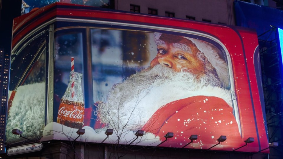 Santa Claus a Coca-Cola